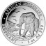 Somalia Elephants Somalian Anniversary 11 Coin Set African Wildlife Series 3900 Shillings 2004-2014 Silver 11 oz